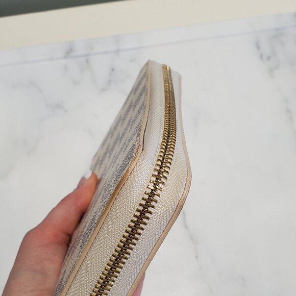 LV Damier Azur Zippy Wallet Louis Vuitton Authentic - Picture 9 of 14